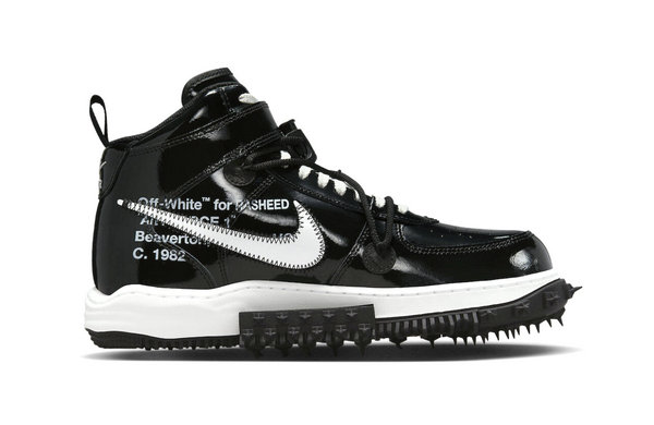 后跟外侧绣有 Rasheed Wallace 标志性的后仰跳投剪影标志 哪种潮牌品牌（Off-White x Nike Air Force 1 Mid「SHEED」联名鞋款释出）