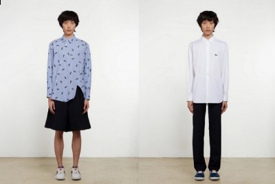  由川久保玲创立的 COMME des GARÇONS 支线品牌 COMME des GARÇONS SHIRT 近日与法国鳄鱼 LACOSTE 带来全新合作系列 潮牌冬季如何御寒提醒（COMME des GARÇONS SHIRT x 法国鳄鱼联名系列发售）