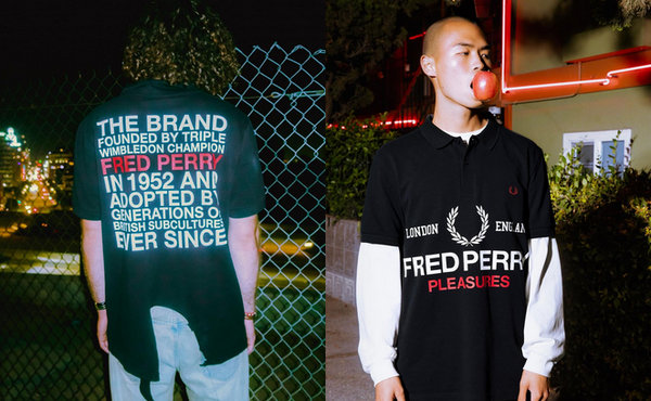  双方以 Fred Perry 永恒单品 Polo 衫作为画布 街拍潮牌推荐（PLEASURES x Fred Perry 最新联名系列开售）
