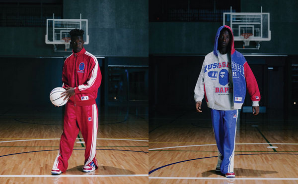 BAPE 与 RUSSELL ATHLETIC 从篮球文化中吸取灵感 2023年最新流行（BAPE x RUSSELL ATHLETIC 联名系列即将登场）