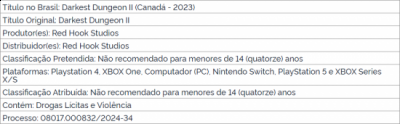 该作目前已登陆Steam和Epic 2023潮牌新款推荐（《暗黑地牢2》主机版在巴西通过评级 或即将公布）